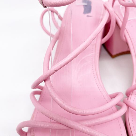 Marc Fisher LTD Women's Chiara Pink Leather Heels Size 11M - Picture 12 of 14